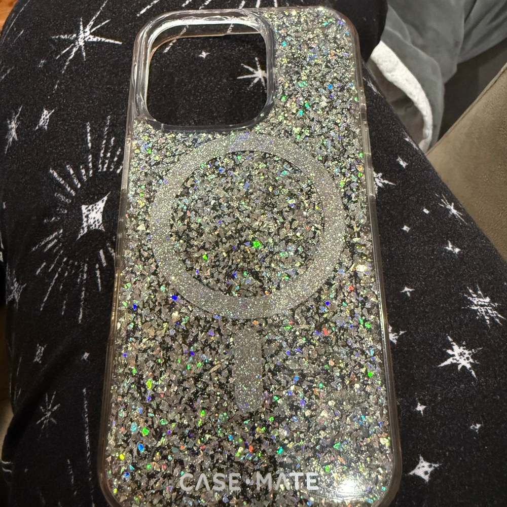 EUC Case Mate IPhone 16 Pro Glitter Case